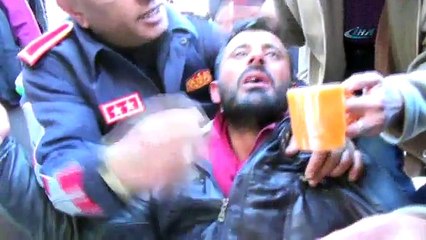 Üçü birden ölmek istedi !