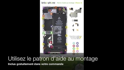 Réparation iPhone 4S : Changement de la vitre arrière HD