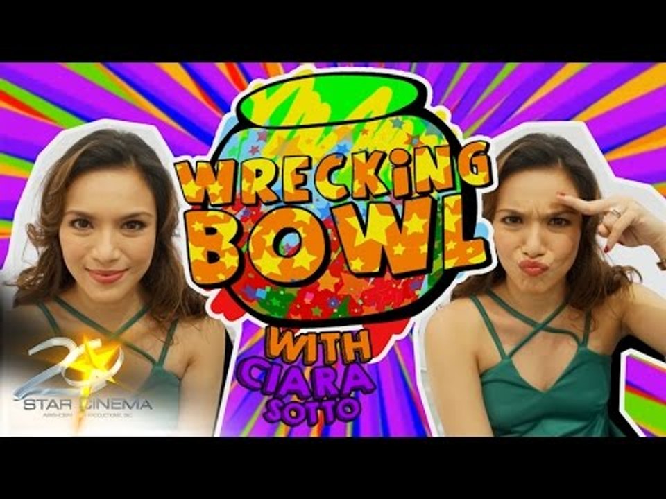 Part 1 Ciara Sotto answers question from the Wrecking Bowl