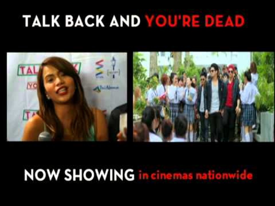 Talk Back and You're Dead (Di lang sila kinikilig)