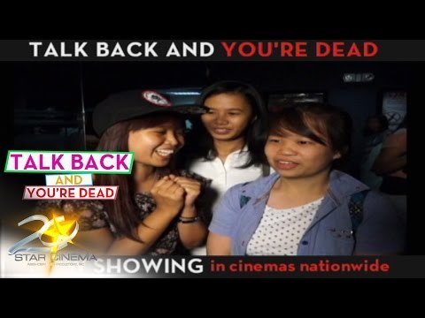 Talk Back and You're Dead (Sulitin na ang long weekend)