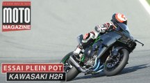 Kawasaki H2R : essais plein pot au Qatar !