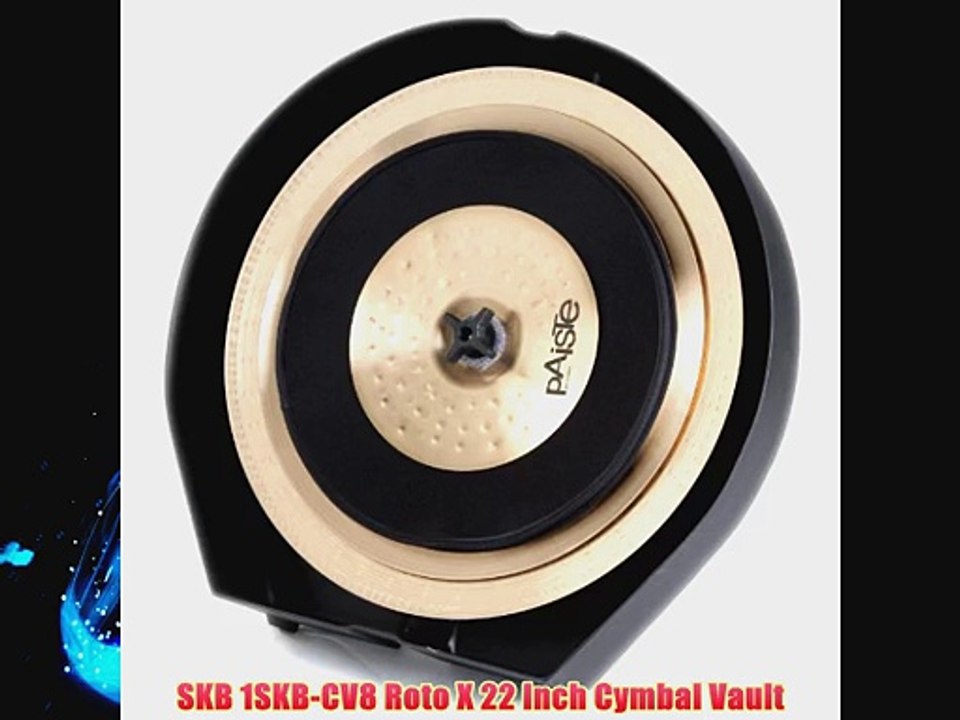 SKB 1SKB-CV8 Roto X 22 Inch Cymbal Vault