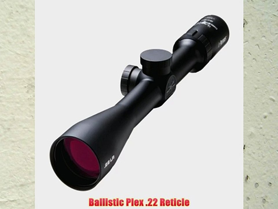 Burris Droptine Riflescope with Ballistic Plex .22 Reticle 3-9x 40mm