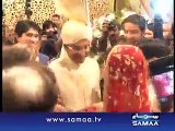 Sharmila Farooqi and Her Husband Hasham Riaz During Wedding Ceremony - 6 March 2015