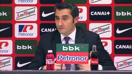 Valverde: "Parece que el mundo gira entorno al Real Madrid y Barcelona"
