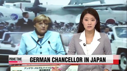 Merkel reminds Japan to face wartime past