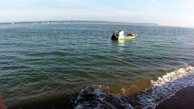 Le bassin - jetée du Cap Ferret dimanche 08.03.2015