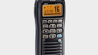 ICOM IC-M92D 01 Handheld VHF Marine Radio with Internal GPS