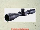 BSA 3-12X40 Sweet 17 Rifle Scope with Red Green and Blue Illuminate Glass Etched Reticle and