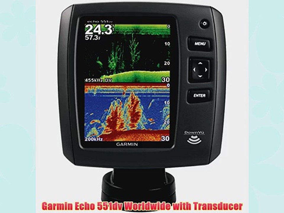 Garmin Echo 551dv Worldwide with Transducer video Dailymotion