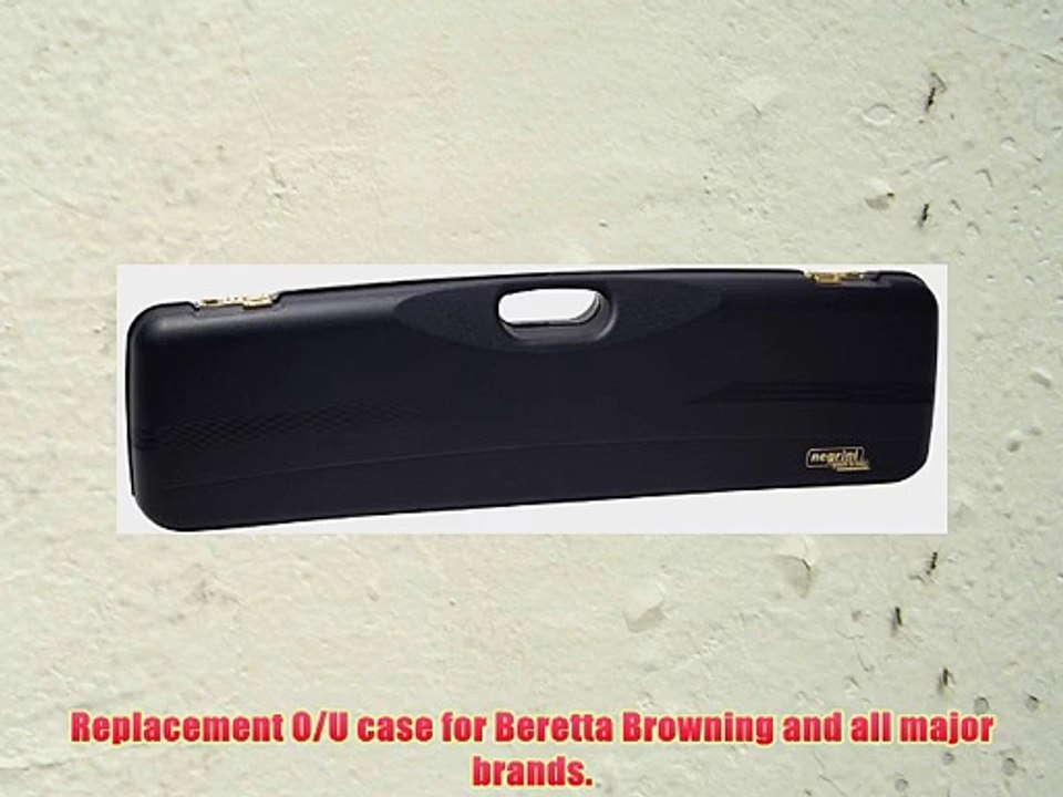 Negrini Cases 1605IS/4790 Shotgun Case for O/U SXS/PP/1 Gun/1 Barrel up to 31 1/4-Inch Blue/Blue