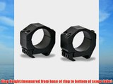 Vortex Precision Matched Riflescope Rings - Low Height for 30mm (.87 inches) (Set of PMR-30-87