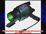 Sun Optics Laser Sight with 3W Led Light 250 Lumens Green Lamp/5mw Laser CLF-GG