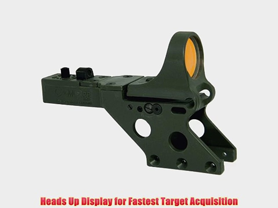C-MORE Systems Serendipity Red Dot Sight with Standard Switch (Frame Width: .830-Inch) Olive