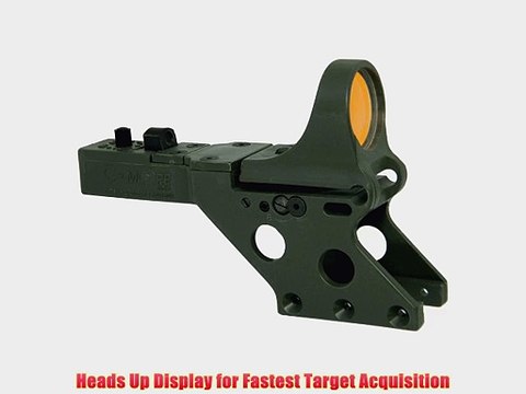 C-MORE Systems Serendipity Red Dot Sight with Standard Switch (Frame Width: .830-Inch) Olive