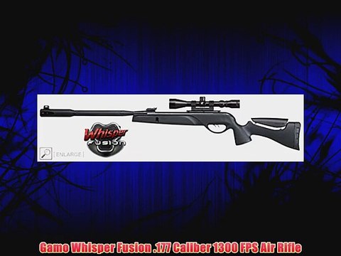 Gamo Whisper Fusion .177 Caliber 1300 FPS Air Rifle