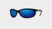 Costa Del Mar Fathom Polarized Sunglasses Black Blue Mirror Glass