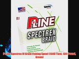 P-Line Spectrex IV Braid Fishing Spool (1500-Yard 130-Pound Green)