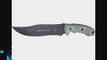Tops Knives LONGB6 Longhorn Fixed Blade Bowie Knife with Black Linen Micarta Handles