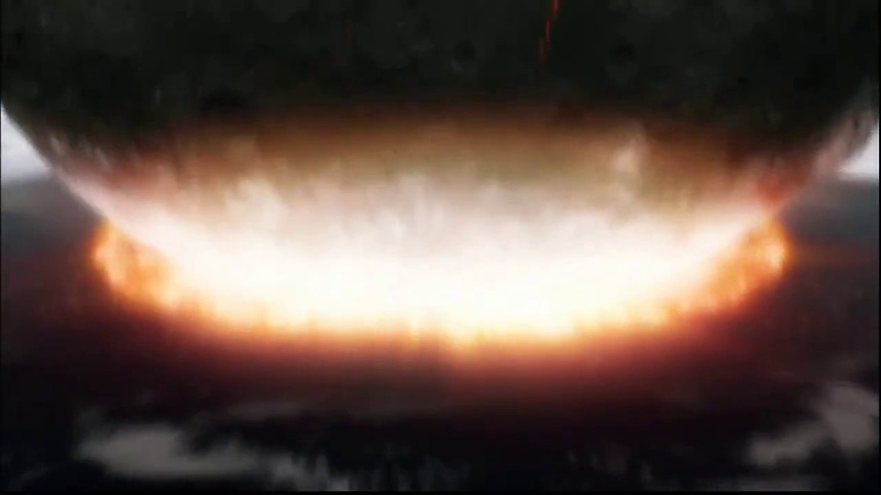 Simulation d'un impact d'astéroide sur Terre