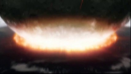 Simulation d'un impact d'astéroide sur Terre