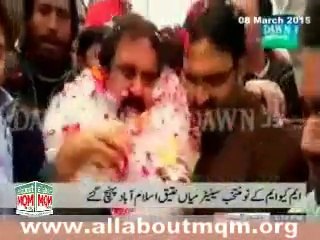 Download Video: Warm welcome of newly-elected haq parast senators Mian Ateeq at Islamabad