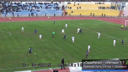 But en coup du scorpion d'Alan Gatagov  (FC Irtysh Pavlodar vs. Ordabasy)