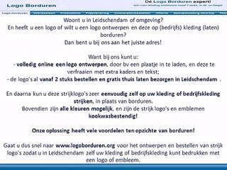 Leidschendam logo borduren op kleding