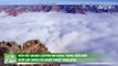 Du lịch Mỹ - Ngắm hẻm núi Grand Canyon mơ màng trong biển mây hiếm