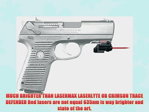 ArmaLaser GTO/FLX Red Laser Sight for Ruger P95 w/Rail GTO/FLX47