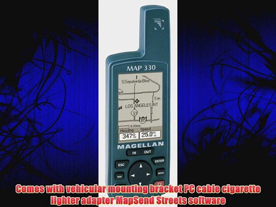 Magellan MAP 330x 3-Inch Portable GPS Navigator