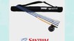 Santiam Fishing Rods Travel Fly Rod 5 Piece 9' 5/6 Line WT Graphite Fly Rod/Reel and Case Combo