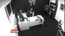 Brock Lesnar destroys Triple H's office at WWE world headquarters WWEcom Exclusive, May 8, 2013
