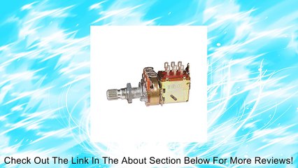 Gibson Gear PPAT-520 500k Ohm Audio Taper Push-Pull, Short Shaft Review