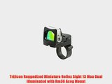 Trijicon Ruggedized Miniature Reflex Sight 13 Moa Dual Illuminated with Rm36 Acog Mount