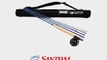 Santiam Fishing Rods Travel Fly Rod 5 Piece 9' 3/4 Line WT Graphite Fly Rod/Reel and Case Combo