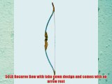 New Design Takedown Recurve Bow Archery Longbow Take Down Bow Right Hand 50LB