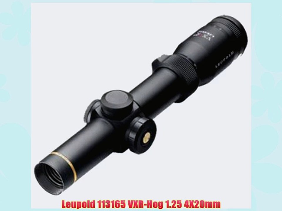 Leupold 113165 VXR-Hog 1.25 4X20mm