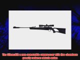 Umarex 2251304 Octane Air Rifle Combo with ReAxis Gas Piston .22-Caliber Black Finish