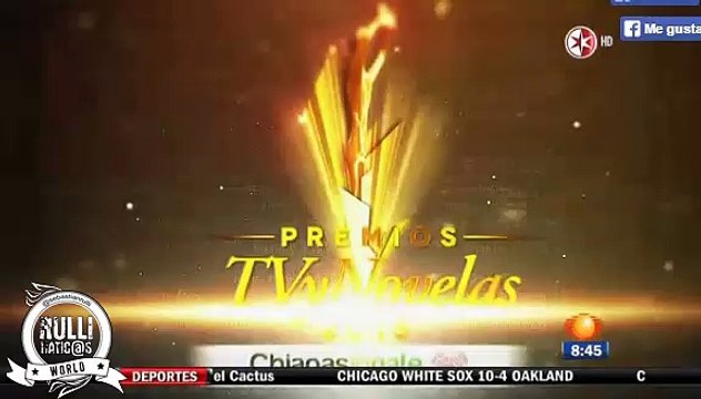 Sebastián Rulli dedico su premio tvynovelas a su fans que tanto lo apoyan