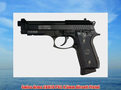 Swiss Arms 28879 P92 4.5mm Airsoft Pistol