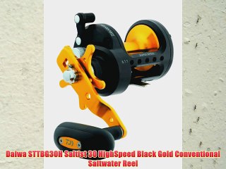 Daiwa STTBG30H Saltist 30 HighSpeed Black Gold Conventional Saltwater Reel