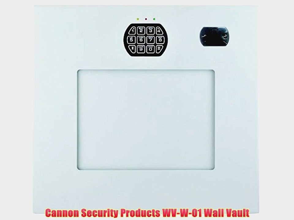 Cannon Security Products WV-W-01 Wall Vault