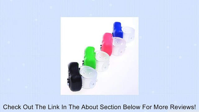 Cosmos� 8 Pcs Case Resettable 5 Digit LCD Electronic Finger Counter Hand Tally (Black, Hot Pink, Green, Blue) Review