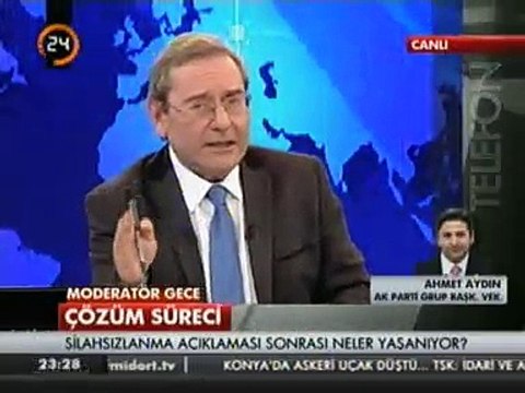AkParti Grup Başkanvekili Ahmet Aydın, Terör Örgütüne Silah Bırakma Çağrısı Geçikmiş ve Toplumsal Gerçekliğini Kanıtlamış Bir Olgudur