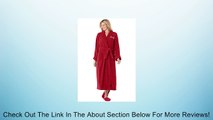 Dreams & Co. Women's Plus Size Personalized long terry wrap robe with free Review