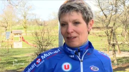 Championne du monde de cyclo-cross des plus de 50 ans
