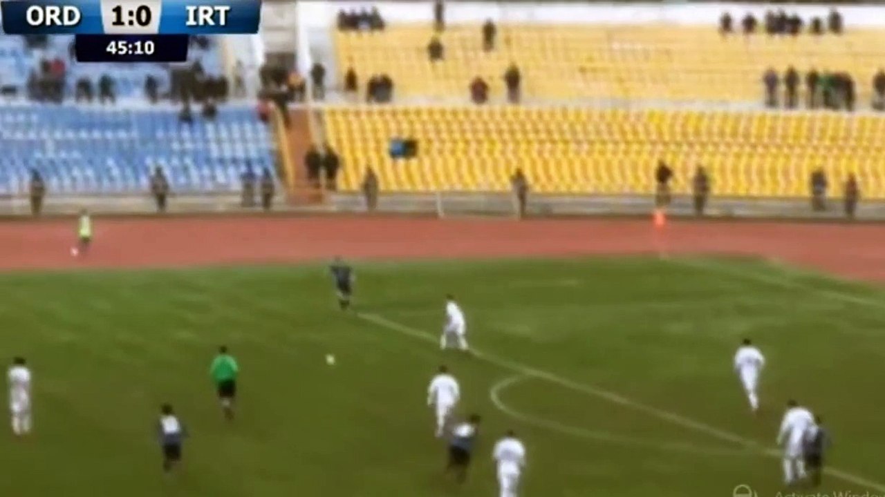 Alan Gatagov scorpion kick Golazo v Ordabasy 2015