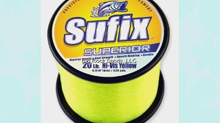 Sufix Superior 2Kg Spool Size Fishing Line (Yellow 50-Pound)